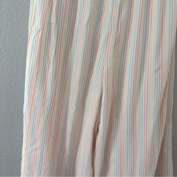 Japna Multicolor Pastel Striped Jumpsuit Size M - Picture 16 of 17